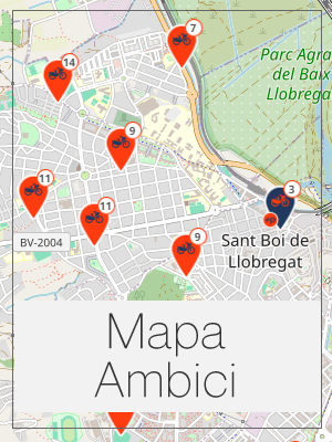 Mapa Ambici Sant Boi de LLobregat, Barcelona