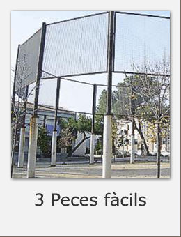 3 Peces f&agrave;cils